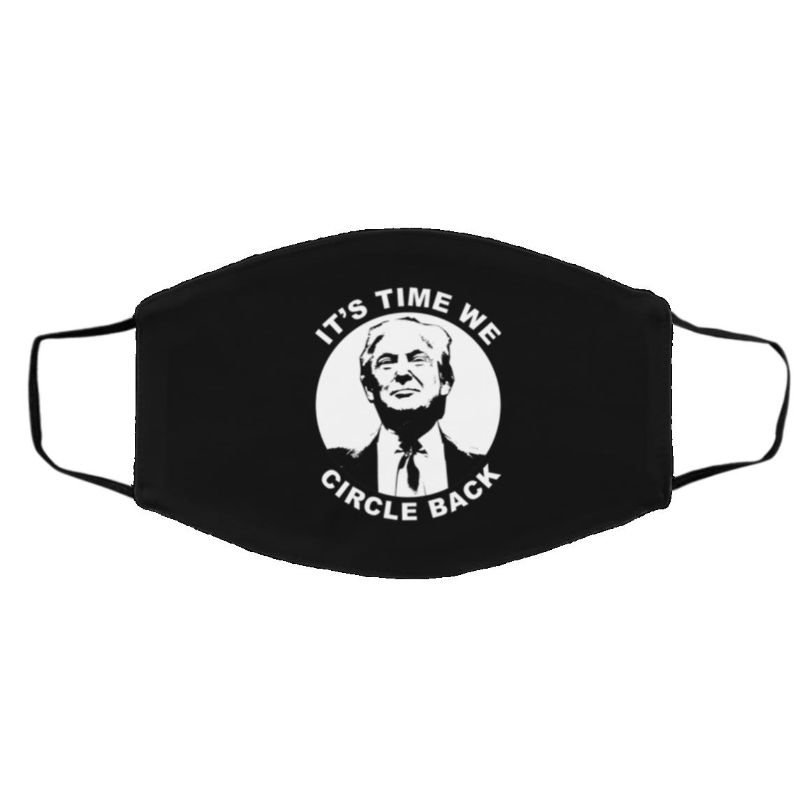 Donald Trump It's Face Mask, Black, Cloth Face Cover – Medium/Large