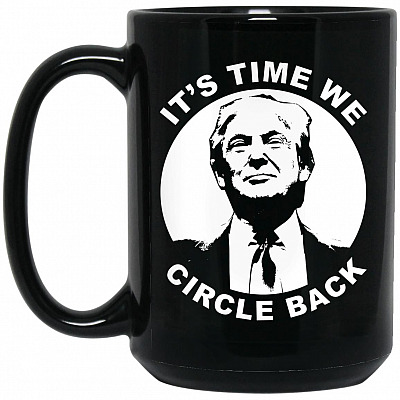 Donald Trump It's Mug, Black, 15 oz. Black Mug