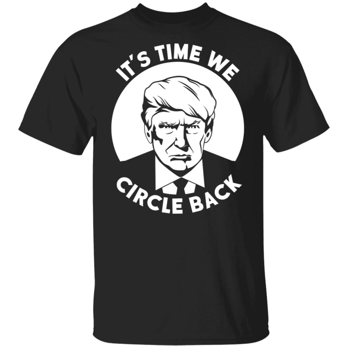 Circle Back T, Black, Unisex T-Shirt