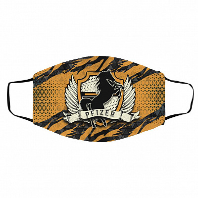 prifzer, White, Cloth Face Cover – Medium/Large