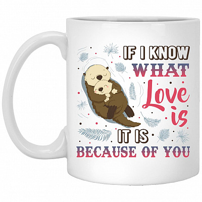 if mug, White, 11 oz. White Mug
