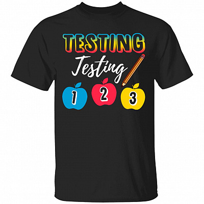 Testing Tshirt, Black, Unisex T-Shirt