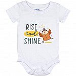 Rise Onesie, White, Baby Onesie - 12 Month