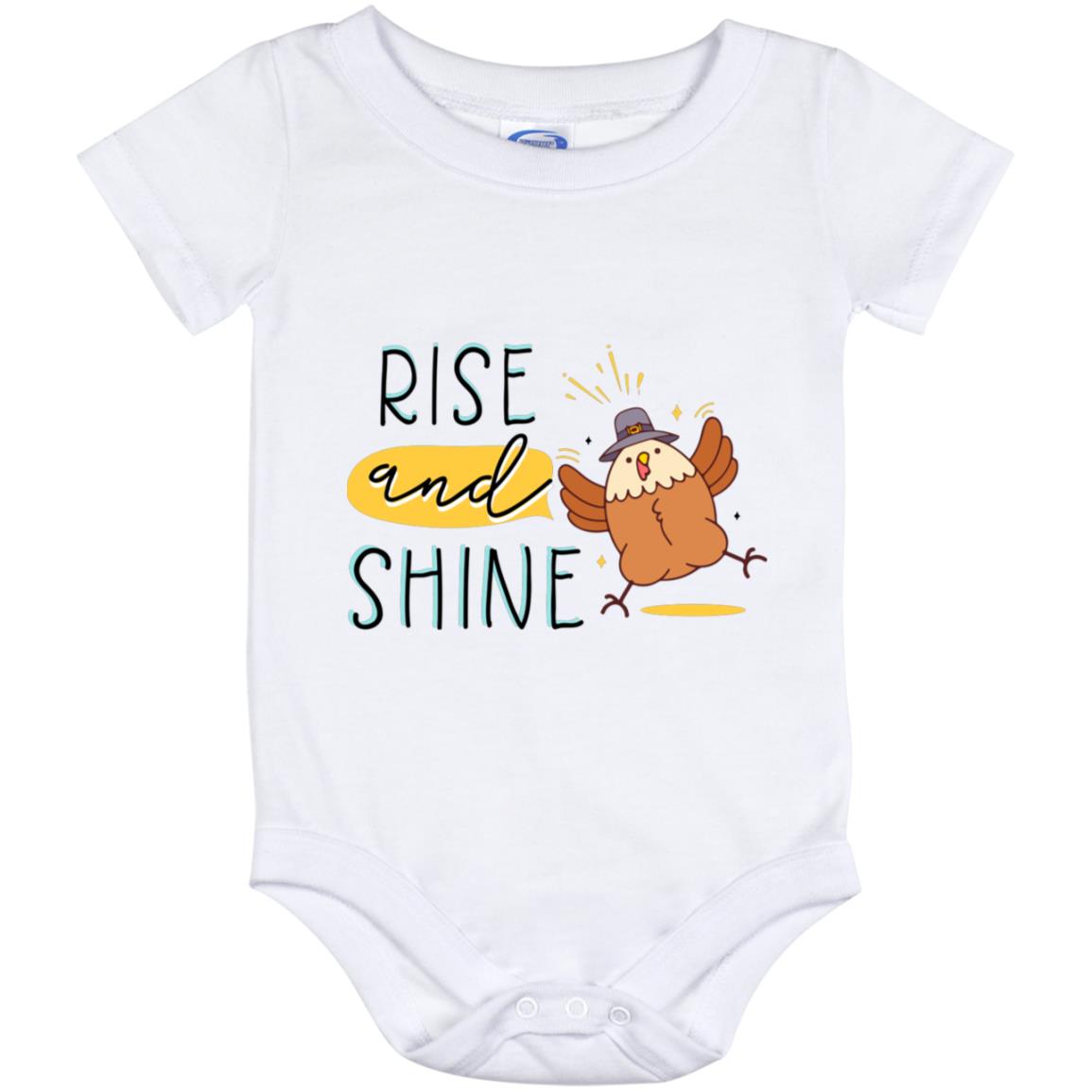 Rise Onesie, White, Baby Onesie - 12 Month