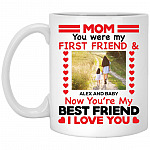 Personalized Photo Mug, White, 11 oz. White Mug