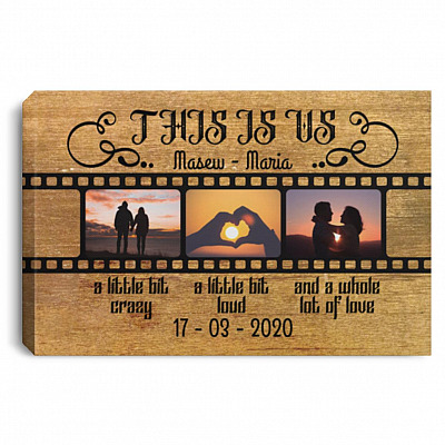 Custom Photo Decor2, White, 0.75'' Framed Canvas