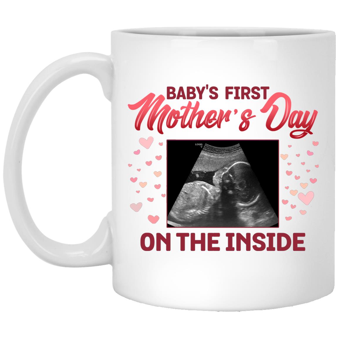 Custom Photo Mom, White, 11 oz. White Mug