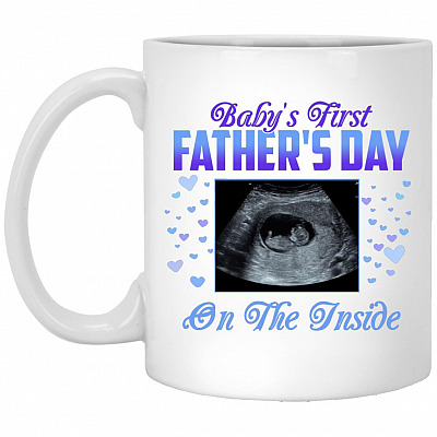 Custom Photo Dad, White, 11 oz. White Mug