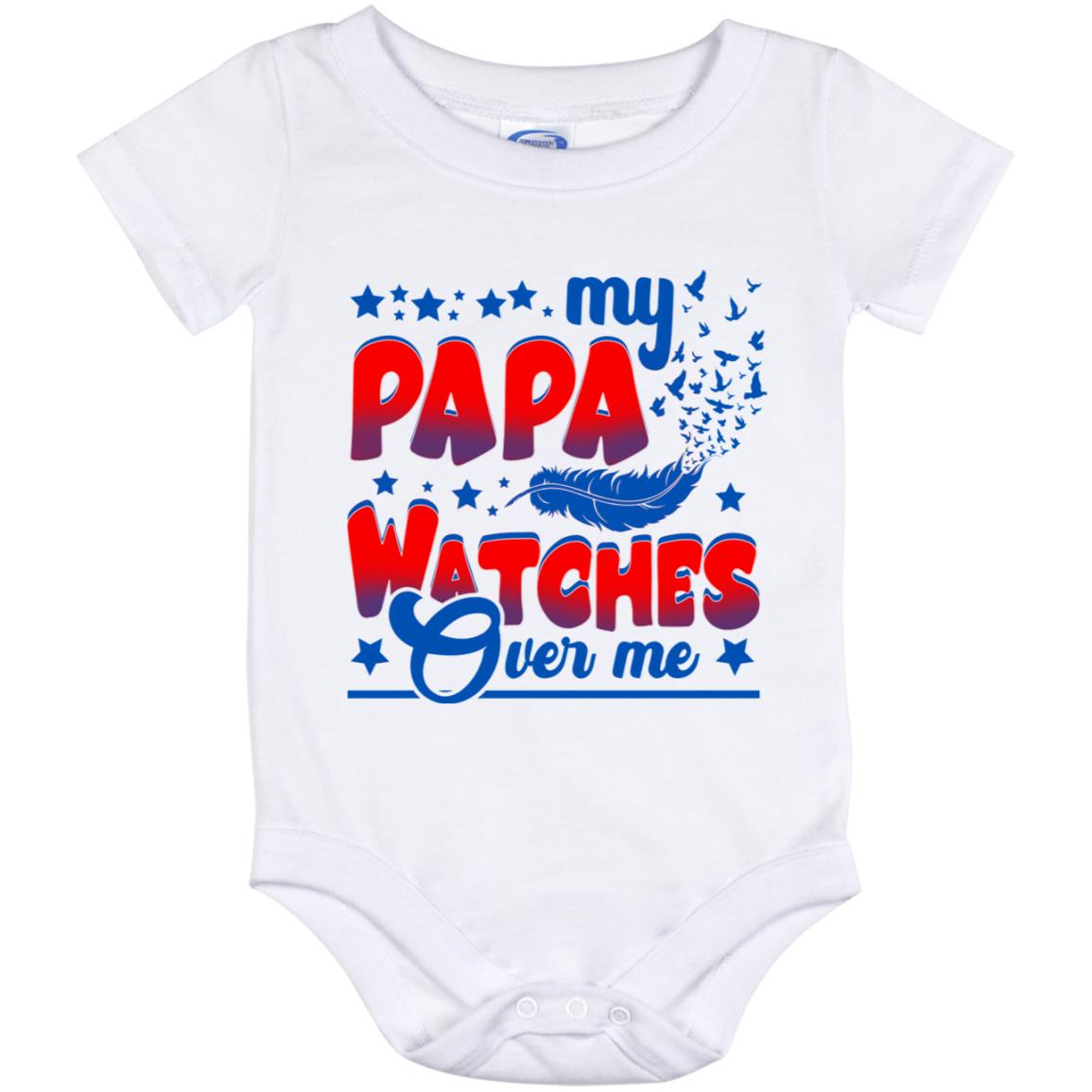 Papa Onesie, White, Baby Onesie - 12 Month