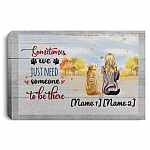 Personalized Golden Retrieve, White, 0.75'' Framed Canvas