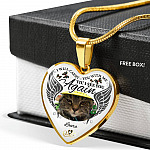 Personalized Photo I Will Carry You With Me Til' I See You Again Pet Memorial Luxury Heart Pendant Necklace - Heart Bangle Personalized Photo I Will Carry You With Me Til' I See You Again Pet Memorial Luxury Heart Pendant Necklace - Heart Bangle