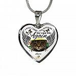 Personalized Photo I Will Carry You With Me Til' I See You Again Pet Memorial Luxury Heart Pendant Necklace - Heart Bangle Personalized Photo I Will Carry You With Me Til' I See You Again Pet Memorial Luxury Heart Pendant Necklace - Heart Bangle