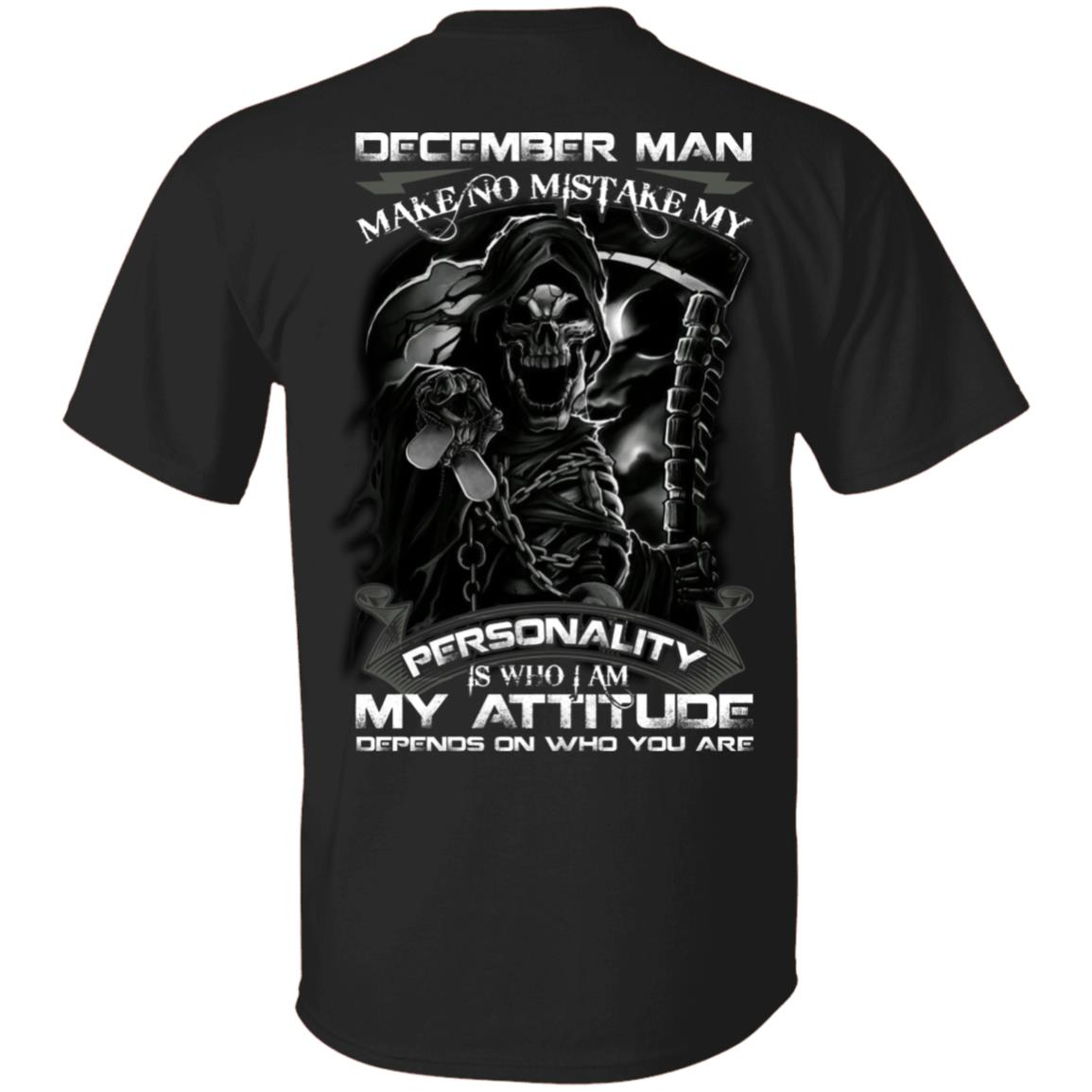 December Tshirt, Black, Unisex T-Shirt