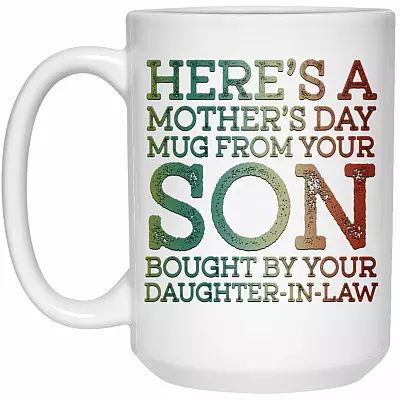 15 oz. White Mug