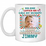 Custom Photo No One Loves Me, White, 11 oz. White Mug
