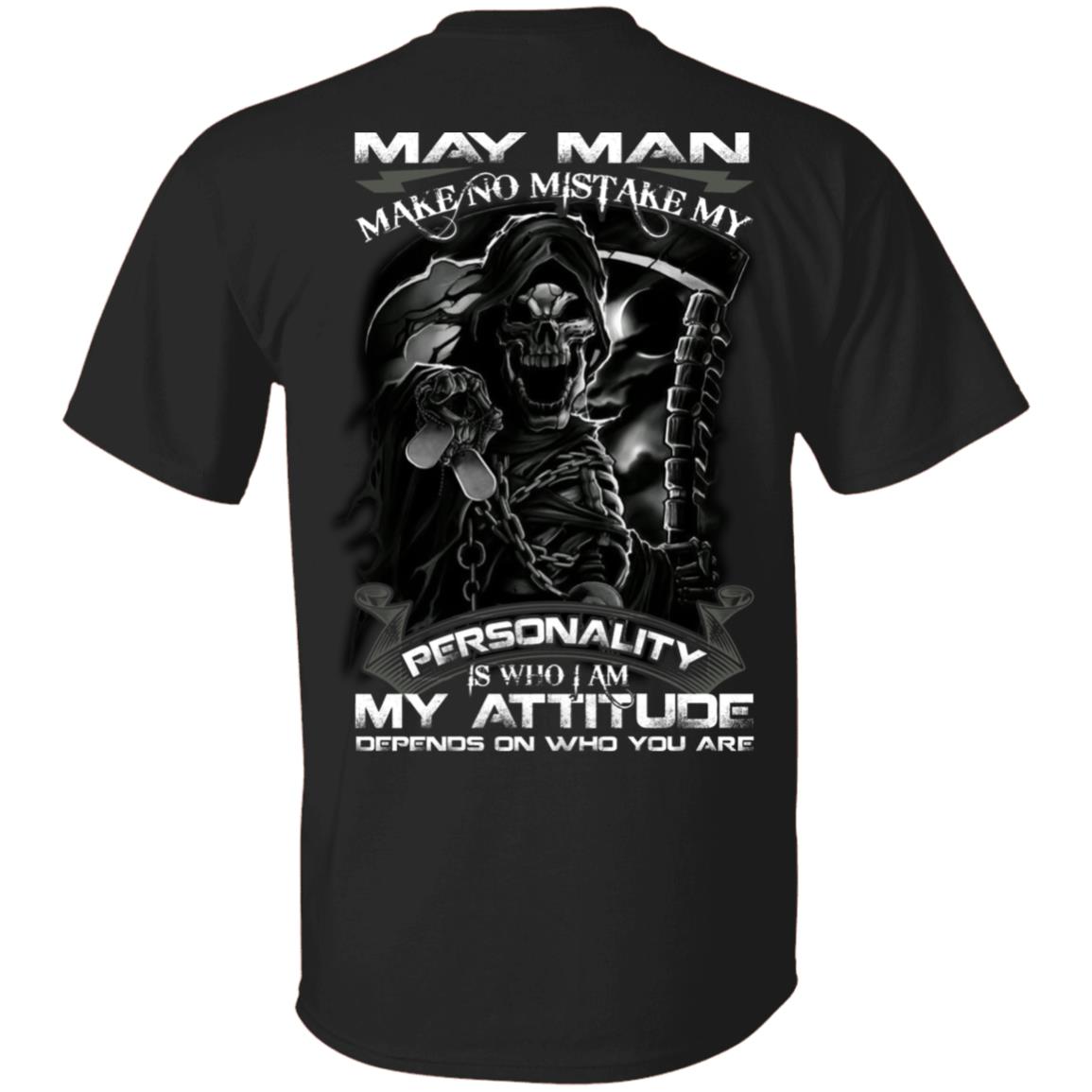 May Man Shirt, Black, Unisex T-Shirt