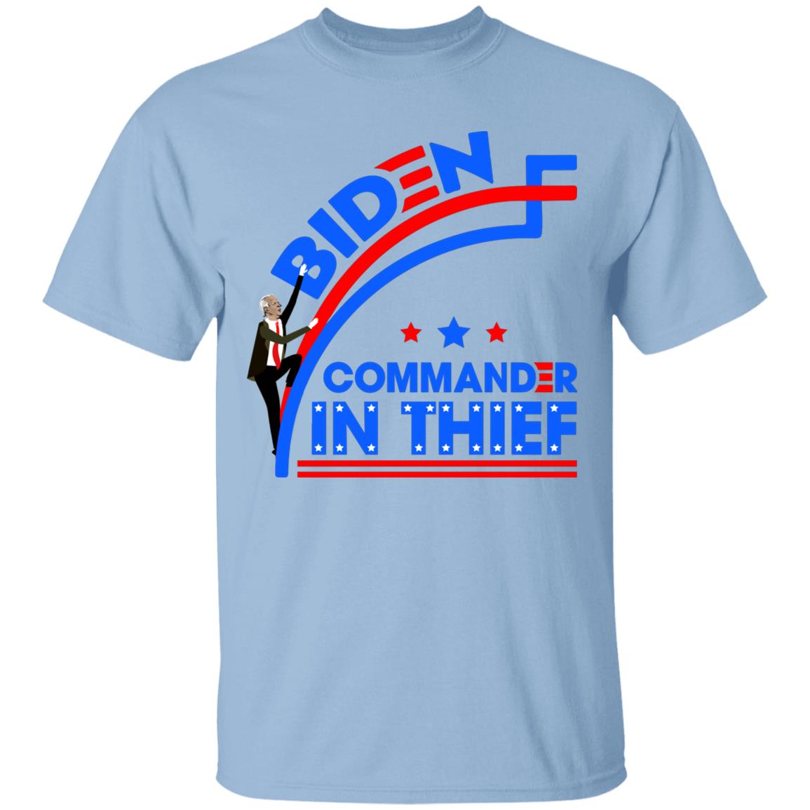 Biden Tshirt, Light Blue, Unisex T-Shirt