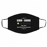 biden mask, Black, Cloth Face Cover – Medium/Large