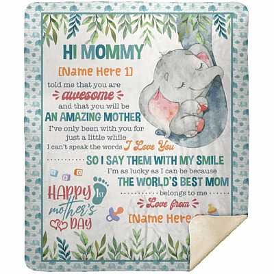 Premium Mink Sherpa Blanket - 50x60