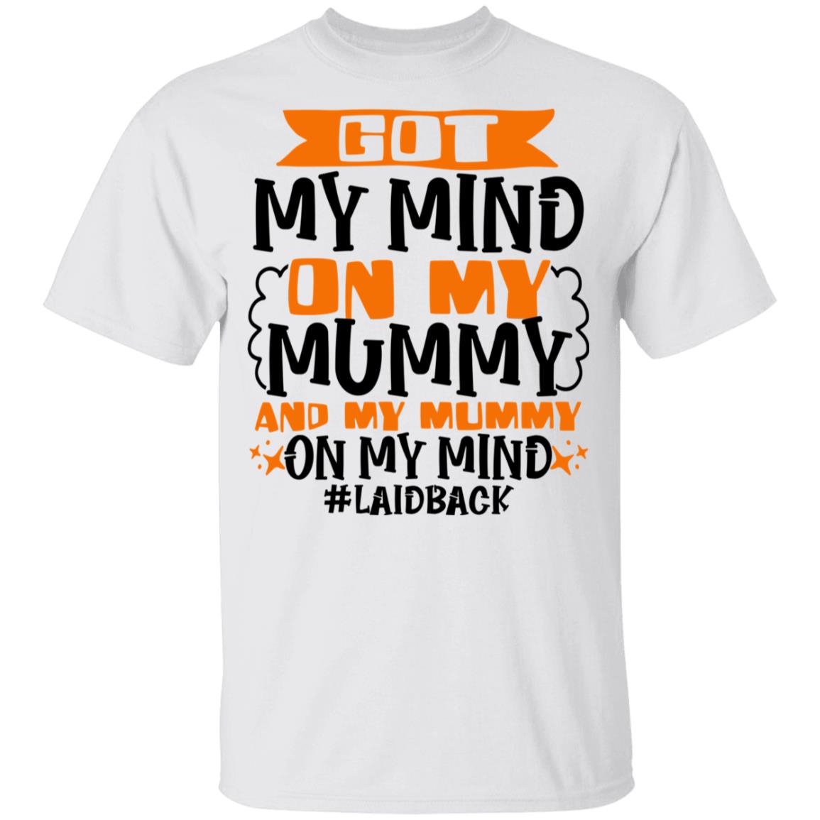 Got My Mind Tee, White, Youth T-Shirt