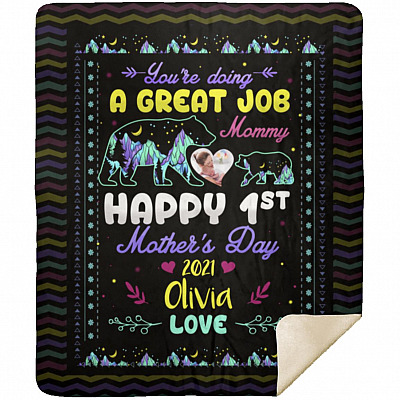 Premium Mink Sherpa Blanket - 50x60