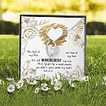 To My Bonus Daughter Not Flesh of My Flesh but Still Miraculously My Own Forever Love Pendant Necklace