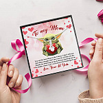 From Baby Yoda To My Mom You Are The Best Mom In The Galaxy Mother's Day Alluring Beauty Necklace