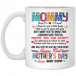 Mommy I Know I' Mug, White, 11 oz. White Mug