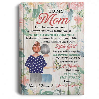 0.75'' Framed Canvas