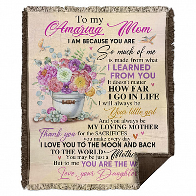 Woven Blanket - 50x60