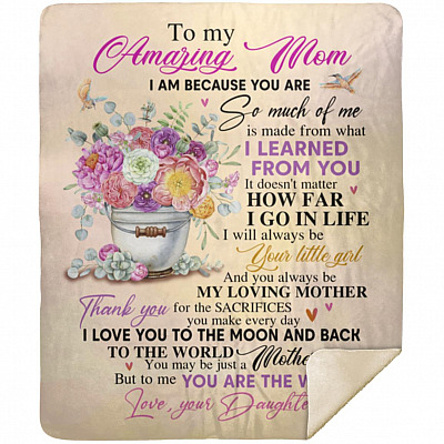 Premium Mink Sherpa Blanket - 50x60