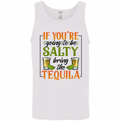 Tequila tank, White, Unisex Tank Top