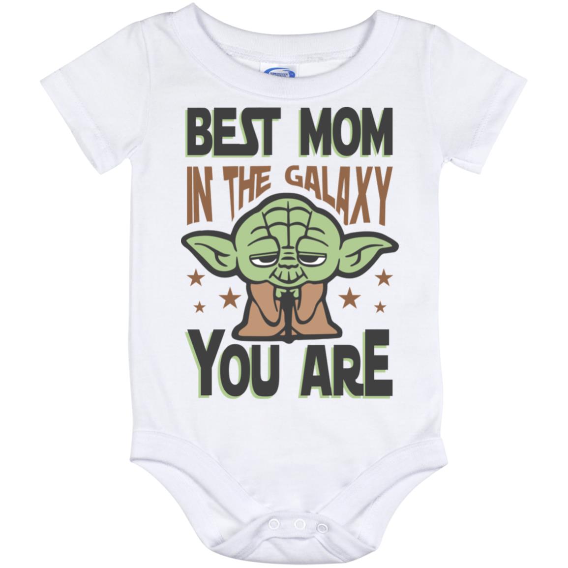 Baby Yoda onesies, White, Baby Onesie - 12 Month