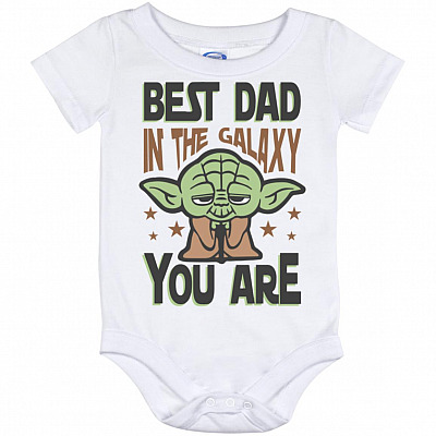 Baby Yoda Canvas, White, Baby Onesie - 12 Month