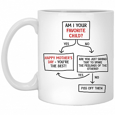 Your Favorite Child mug, White, 11 oz. White Mug