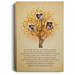 Personalized Photo I Knew The Day, White, 0.75'' Framed Canvas