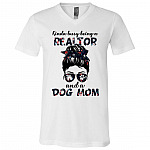 Realtor Shirt, White, V-Neck T-Shirt Realtor Shirt, White, V-Neck T-Shirt