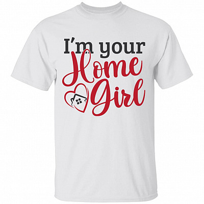 Home girl, White, Unisex T-Shirt