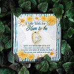 A Little Wish For A Mum To Be Forever Love Pendant Necklace - Mom To Be Gift Necklace