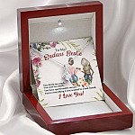 To My Badass Bestie You Drink You Cuss Too Much You're Everything I Want Alluring Beauty Necklace