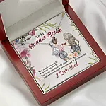 To My Badass Bestie You Drink You Cuss Too Much You're Everything I Want Alluring Beauty Necklace