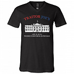 Traitor Tshirt, Black, V-Neck T-Shirt