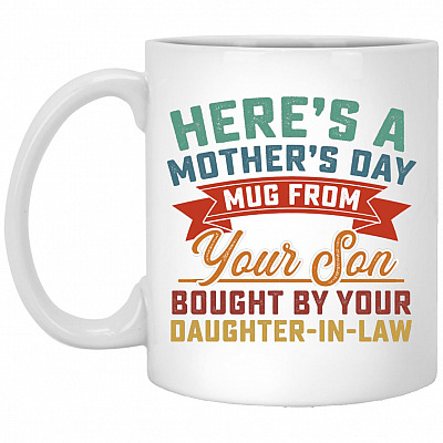 son in law, White, 11 oz. White Mug