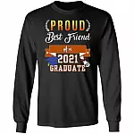 best friend Hood, Black, Long Sleeve