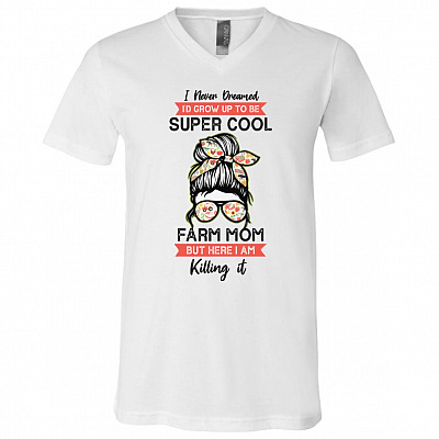 T-SHIRT Template (OFFICIAL), White, V-Neck T-Shirt