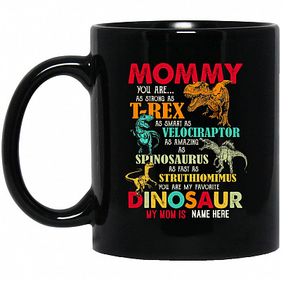 11 oz. Black Mug