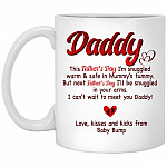 Daddy Mug, White, 11 oz. White Mug