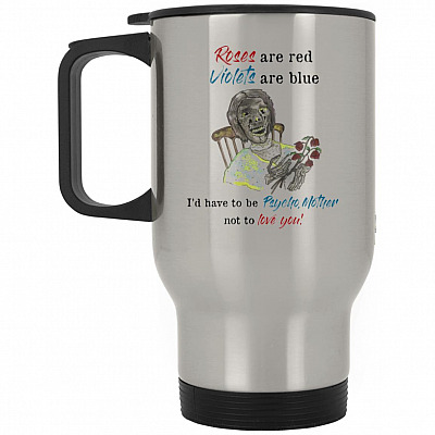 14 oz. Silver Travel Mug