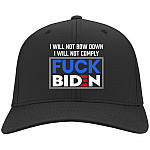 biden hat, Black, Twill Cap