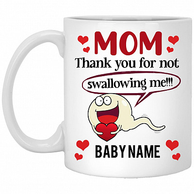 Personalized Mug, White, 11 oz. White Mug